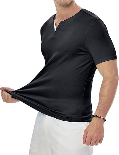 JMIERR Mens Muscle Slim T Shirts - Image 2